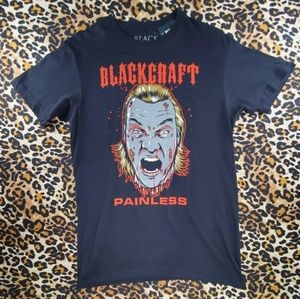 Blackcraft Cult x Jericho PainlesscTshirt Black NWT Size Small Front Print B17